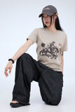 PRTN) Western Cowboy Graphic Short Sleeve T-Shirt