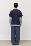 Omni Striped Layered Longsleeve