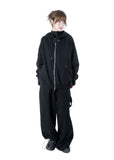 RIBET 2WAY HOOD ZIP UP