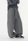More stripe balloon pants