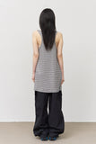 (W) Thin Striped Sleeveless