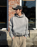 Terry Snap Crop Hoodie