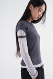 Dove ribbed long sleeve