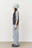 (W) Peter Roll-up Reglan Top
