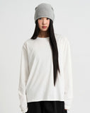 More crop long sleeve tee