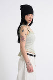 Floral Shirred Sleeveless
