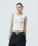 CROSS STUD TANK TOP