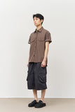 Frog Dyeing Bermuda Pants
