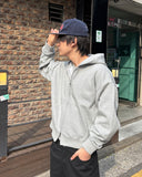 Crop Hood Zip-Up