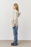 Venis Pigment Cropped Zip Hoodie