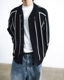 Varsity Raglan Knit Cardigan