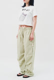 Tape Cargo Nylon Pants