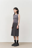 (W) Deric Pocket Pleats Skirt