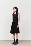 (W) Worker Pleats Skirt