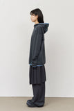 (W) Moms Pleats Skirt Pants