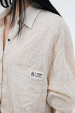 PRTN) Vintage Cutoff Check Shirt
