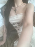 Thankstoo Lace Tube Top