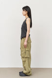 (W) Grain Sleeveless