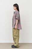 Rier Rollup Checked Shirt