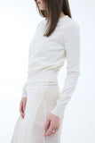 Cupping cashmere cardigan