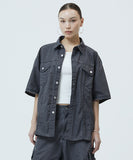 NYLON TRUCKER HALF SHIRT