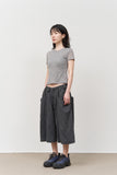 Butter Washed Bermuda Pants