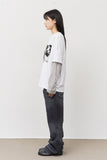Grunge Rock Layered Longsleeve