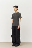 Dep Cropped Henley Top