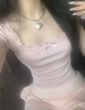 [only suzen] Briden Heart Chain Necklace