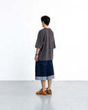 Turn-up Selvedge Denim Half Pants