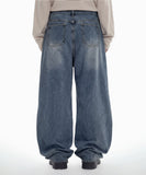 ANGEL Wide Curved Jeans