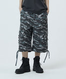 UTILITY CARGO CAMO SHORTS