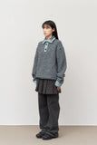 Hawk Striped High Neck Knit