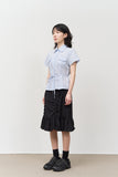 (W) Deus Striped Shirt