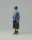 Washed Wide Pocket Crop Tee
