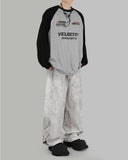 Hand vintage wide pants