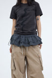 Retin Check Frill Tank Top