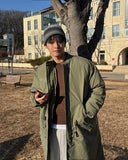 Wellon Parka Long Bomber Jacket