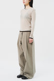 (W) Lee Cotton Wide Pants