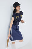 PRTN) Star Logo Cap Sleeve T-Shirt
