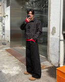 Line Cotton Pants
