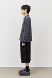 Soft Waffled Collar Top