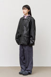 Web Leather Jacket