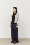 (W) Monk Dot Zip Up