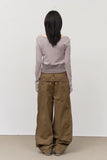 (W) Drawing Modal Cardigan