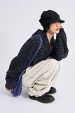 Pony pigment crop hood zip-up