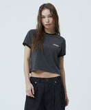 BASIC LOGO STRIPE RINGER TEE
