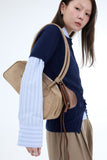 Times suede shoulder bag