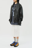 Mayson Rivet Leather Jacket