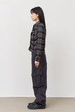 (W) Calm Checked Shirt
